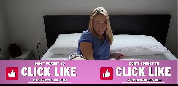  Blonde chick Zoe Parker blowing her step brother
